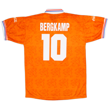 1994 Netherlands Home Shirt Bergkamp #10 - 10/10 - (XL)