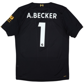 2019-20 Liverpool GK Shirt A.Becker #1 (M)