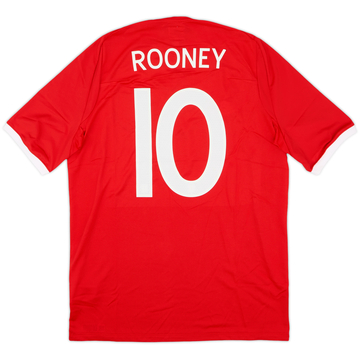 2010-11 England Away Shirt Rooney #10 (M)