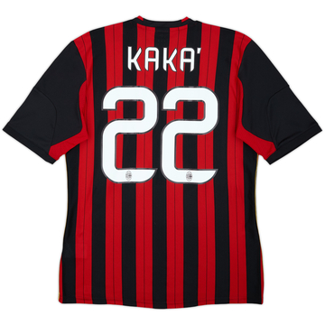 2013-14 AC Milan Home Shirt Kaka #22 - 9/10 - (M)