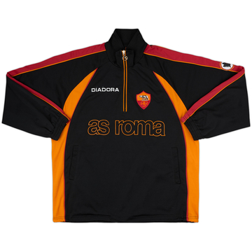 1999-00 Roma Diadora 1/4 Zip Drill Top - 8/10 - (XL)