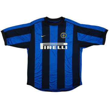 1999-00 Inter Milan Player Issue Home Shirt #21 - 4/10 - (L)