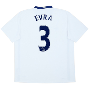 2008-10 Manchester United Away Shirt Evra #3 - 7/10 - (L)