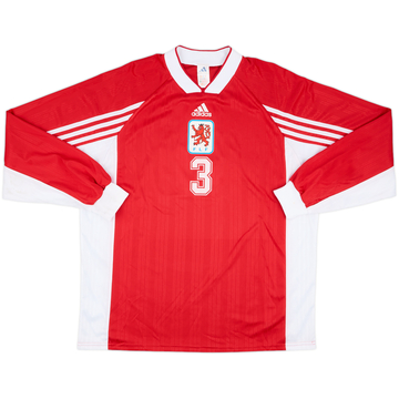1999 Luxembourg Match Worn Home L/S Shirt #3 (Schauls)