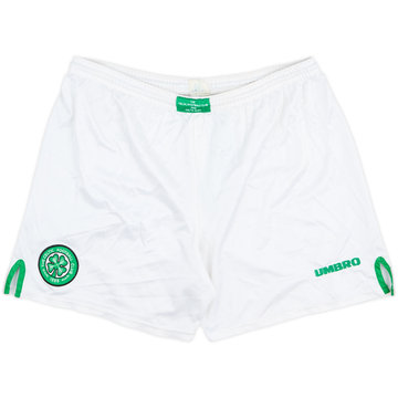 1997-99 Celtic Home Shorts - 8/10 - (XL)