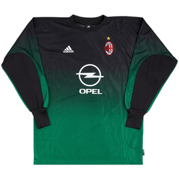2002-03 AC Milan Match Issue GK Shirt #12