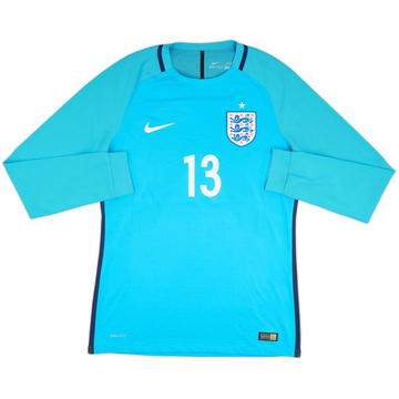 2016 England Player Issue GK Shirt #13 - 9/10 - (L)