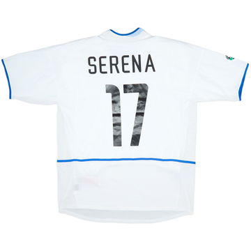 2002-03 Inter Milan Player Issue Away Shirt Serena #17 - 5/10 - (XL)