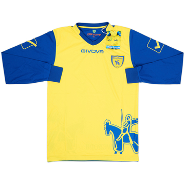 2011-12 Chievo Verona Home L/S Shirt (L)