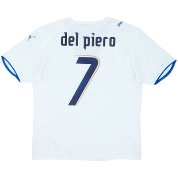 2006 Italy Away Shirt Del Piero #7 - 6/10 - (L)