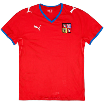2008-09 Czech Republic Player Issue Home Shirt - 10/10 - (L)