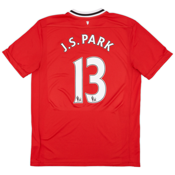 2011-12 Manchester United Home Shirt J.S. Park #13