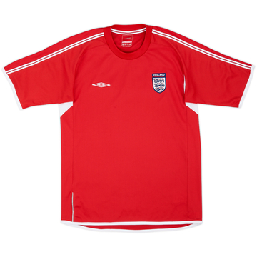 2004-06 England Umbro Training Shirt - 8/10 - (S)