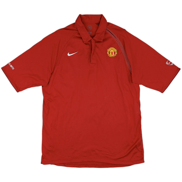 2004-05 Manchester United Nike Polo Shirt - 8/10 - (XXL)