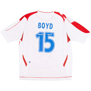 2006-07 Rangers Away Shirt Boyd #15 - 6/10 - (XL)