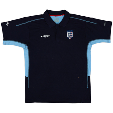 2005-06 England Umbro Polo Shirt - 8/10 - (L)