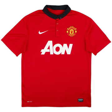2013-14 Manchester United Home Shirt - 5/10 - (L)