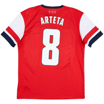2012-14 Arsenal Home Shirt Arteta #8 - 6/10 - (M)