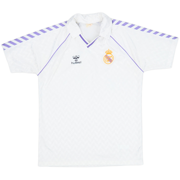 1986-88 Real Madrid Home Shirt - 8/10 - (M)