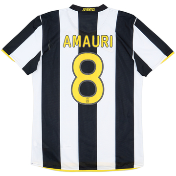 2008-09 Juventus Home Shirt Amauri #8 - 6/10 - (L)