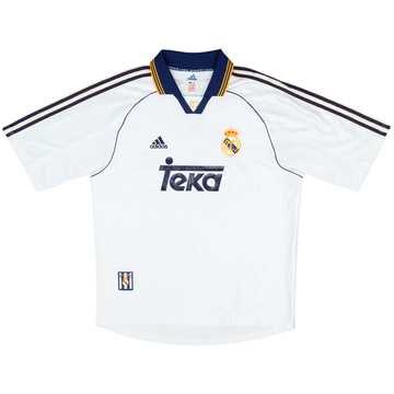 1998-00 Real Madrid 'Champions of Europe' Home Shirt - 7/10 - (L)