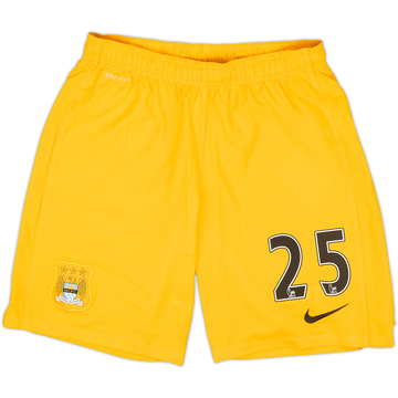 2014-15 Manchester City GK Shorts #25 - 9/10 - (M)