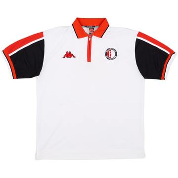 2000-01 Feyenoord Kappa 1/4 Polo Shirt - 8/10 - (XL)
