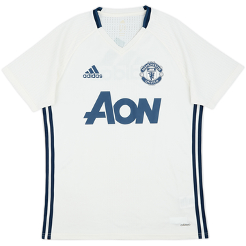 2016-17 Manchester United adizero Training Shirt - 8/10 - (M)