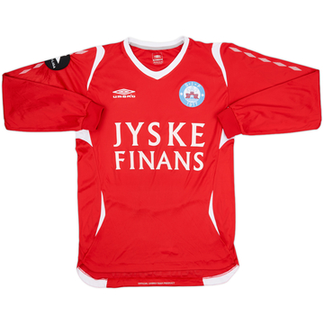 2008-09 Silkeborg Home L/S Shirt - 7/10 - (M)