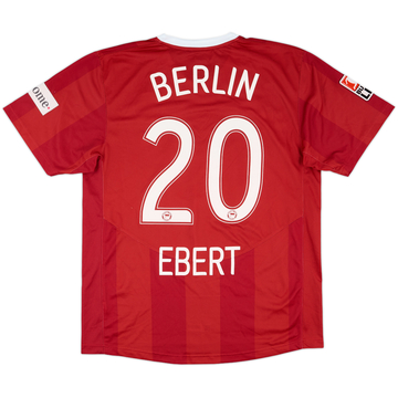 2007-08 Hertha Berlin Match Issue Away Shirt Ebert #20