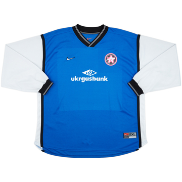1999-00 CSKA Kyiv Away L/S Shirt - 9/10 - (XXL)