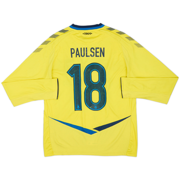 2013-15 Bronby Home Shirt Paulsen #18 - 5/10 - (L)