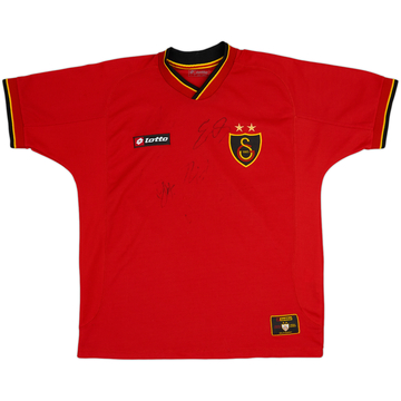 2001-02 Galatasaray Signed Third Shirt - 8/10 - (L)