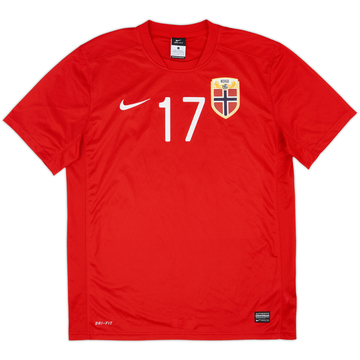 Camiseta de entrenamiento Nike versión jugador de Noruega 2015-16 #17 - 10/10 - (L)
