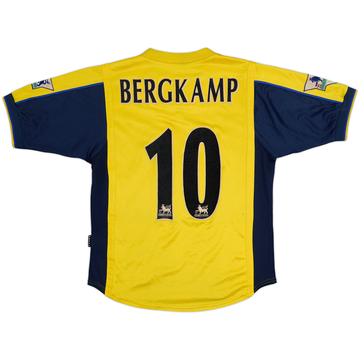 1999-01 Arsenal Away Shirt Bergkamp #10 - 5/10 - (L.Boys)