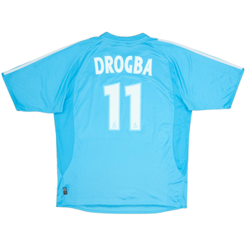 2003-04 Olympique Marseille Away Shirt Drogba #11 - 7/10 - (L)