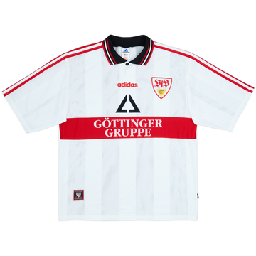 1997-98 Stuttgart Signed Home Shirt - 8/10 - (XL)