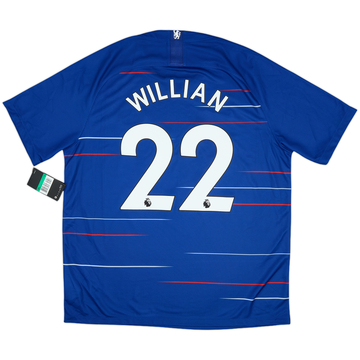 2018-19 Chelsea Home Shirt Willian #22 (XL)