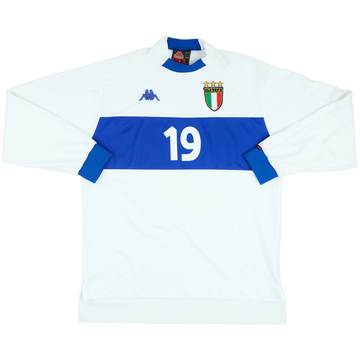 1998-00 Italy Match Issue Away L/S Shirt #19