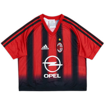2004-05 AC Milan Home Shirt - 10/10 - (4-5 Years)