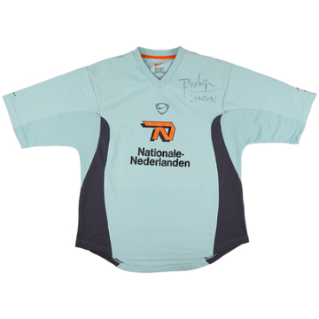 1998-00 Netherlands Nike Signed Training Shirt - 8/10 - (M)