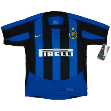 2003-04 Inter Milan Home Shirt (M.Boys)