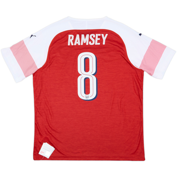 2018-19 Arsenal Home Shirt Ramsey #8 (XL)