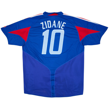 2004-06 France Home Shirt Zidane #10 (XL)