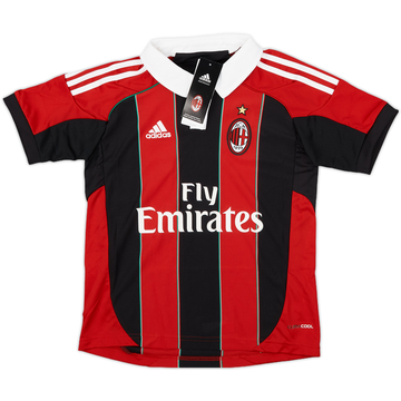 2012-13 AC Milan Home Shirt (S.Boys)