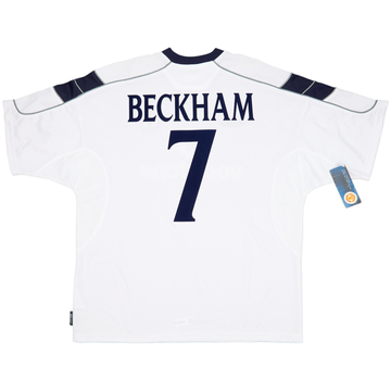 2000-01 Manchester United Away Shirt Beckham #7 (XXL)