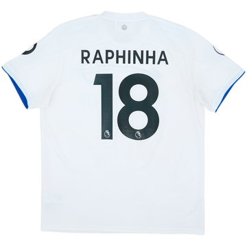 2020-21 Leeds United Home Shirt Raphinha #18 - 8/10 - (L)