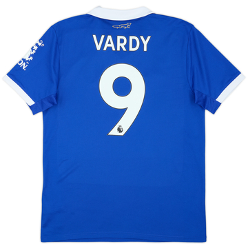 2022-23 Leicester Home Shirt Vardy #9 - 8/10 - (M)