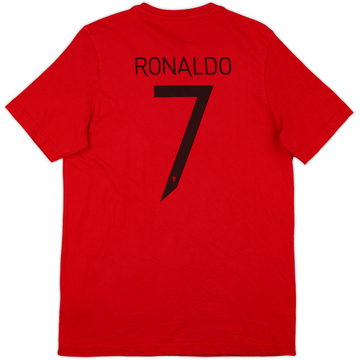 2021-22 Manchester United Nike Cotton Tee Ronaldo #7 - 10/10 - (M)