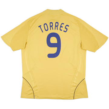 2008-10 Spain Away Shirt Torres #9 - 8/10 - (XXL)